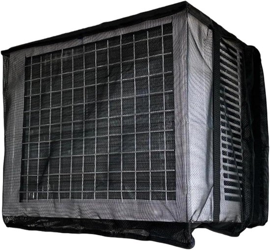 Airconditioner raamafdichting buitenunit cover, stofdicht ademend gaas, 53x40x38 cm, bescherming AC apparaat