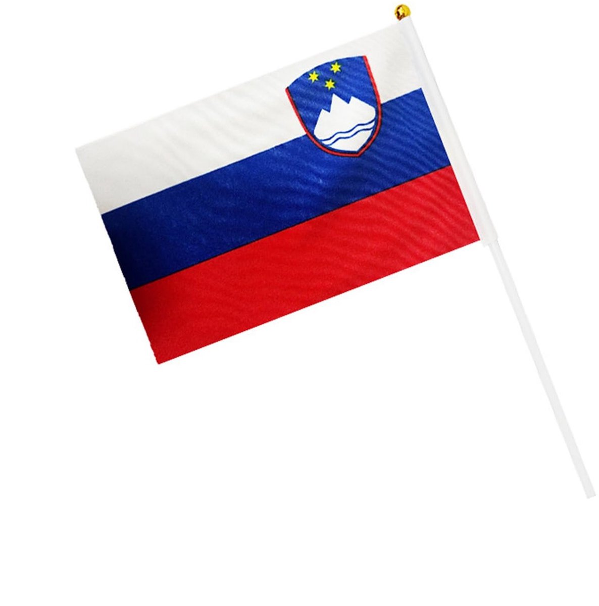 Kleine Handgehouden Vlaggen voor Euro Sportevenementen 2024 - Dubbelzijdige Stoffen Vlaggen van 24 Landen voor Parades en Feesten, 21 x 14 cm, Set van 20 Stuks