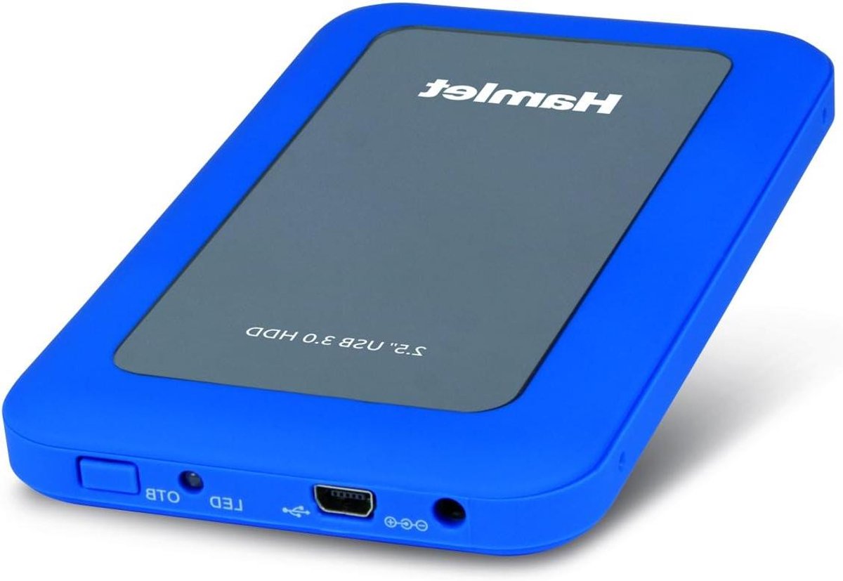 Externe Harddrive Behuizing - HDD Case - Data Opslag - Robuust Ontwerp - 2.5 inch - Blauw