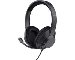 Trust Ayda Max USB ENC Headset - PC Headset - Noise Cancelling Microfoon - Bedraad via USB - Verstelbare Hoofdband - Zwart