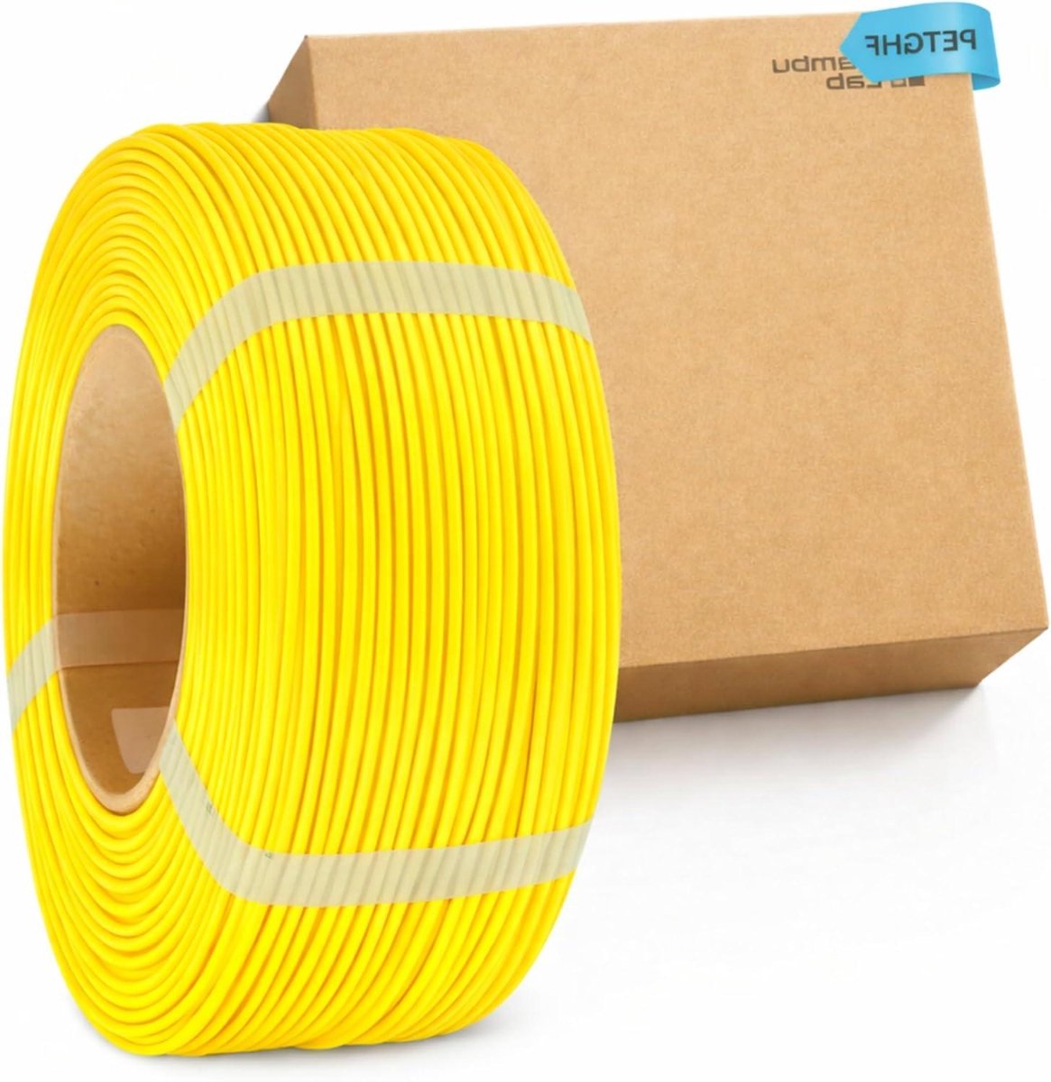 PETG HF Navulfilament - 3D Print Materiaal - Snel Printen - Met RFID Chip - 1 Kilogram - Geel