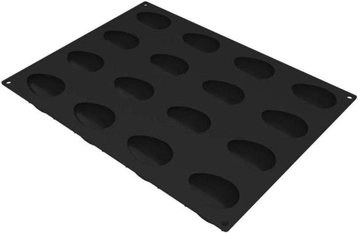 Siliconen Mal - Bakvorm Varken - Gedetailleerd Bakken - 16 Vormen - 77x51x42 mm - Grijs