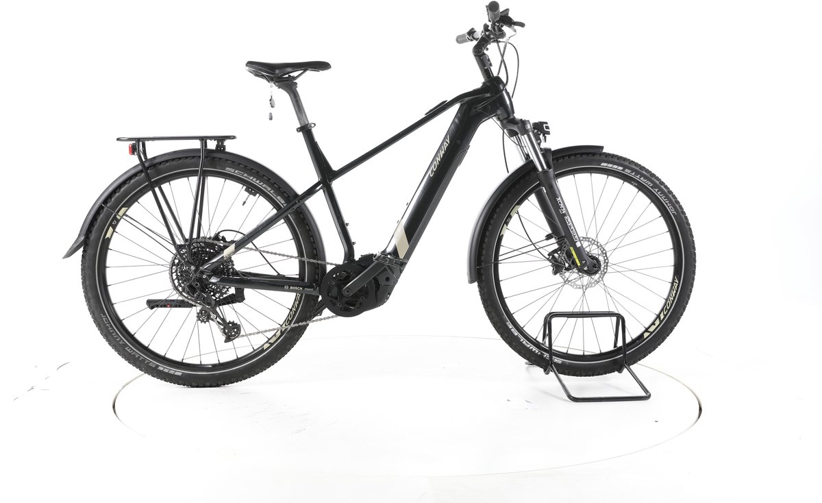 Conway Cairon C 3.0 Elektrische trekkingfiets Bosch Accu 625Wh 29" 2023 zwart