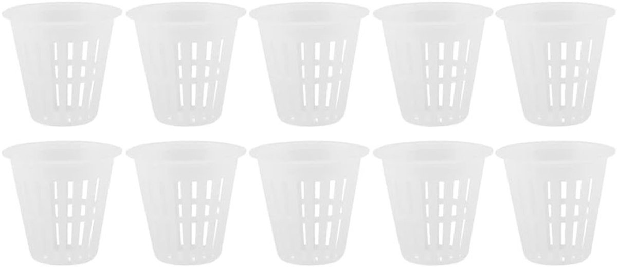 Set van 10 duurzame en veilige plantenpotten voor hydroponics, ideaal voor binnen- en buitentuinen en balkons