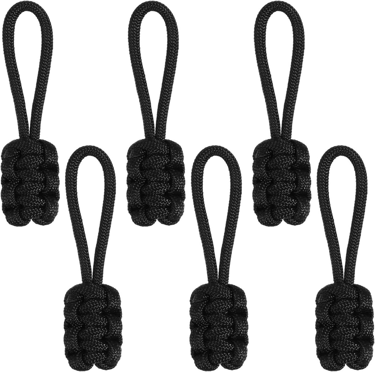 6 Stuks Universele Nylon Vervangingen voor Antislip Ritsontwerpen voor Koffers en Rugzakken - Duurzaam en Praktisch Accessoire
