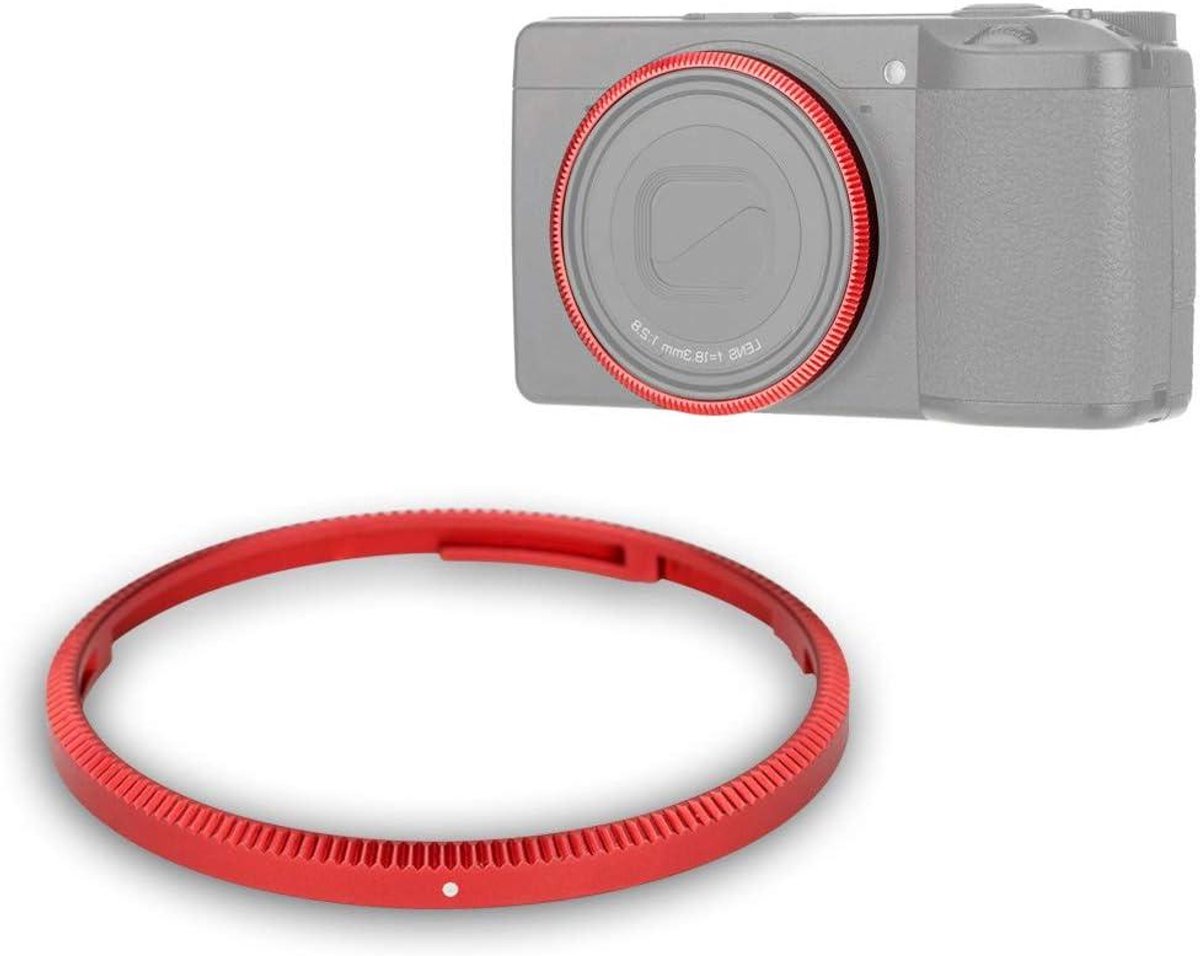 Metalen Lensring - Camera Ring - Camera Decoratie - Speciaal Ontworpen - 3g - Rood