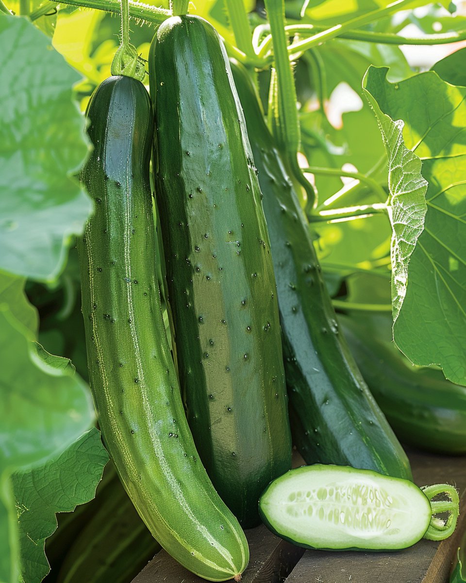 2 sets - Komkommer Zaden Laureen F1 Cucumis Sativus Eenjarig