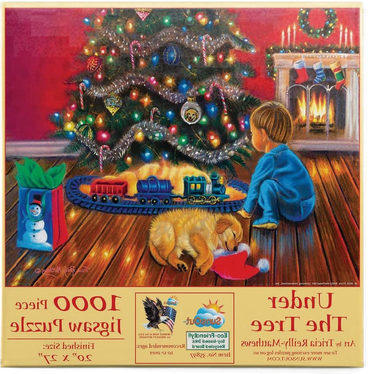 Puzzel - Legpuzzel - Ontspanning - Artistieke Illustratie - 1000 Stukjes - Kleurrijk