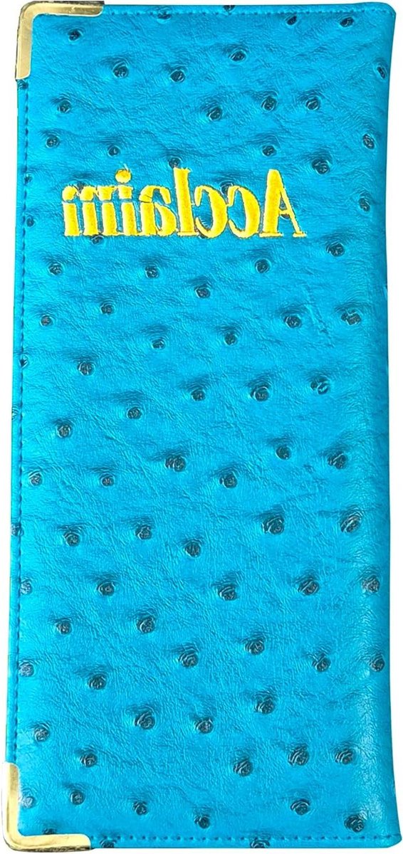 Scorecard Houder - Bowling Scorekaart - Sportwedstrijden Bijhouden - Rigiid Ontwerp - 23cm x 10cm - Blauwgroen