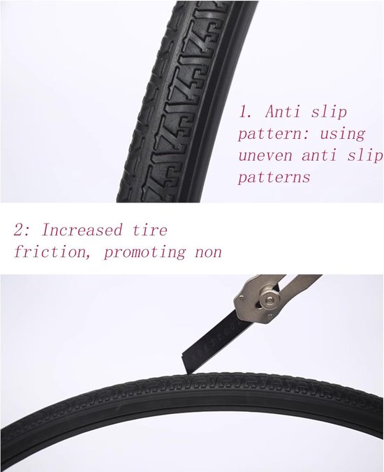 Rolstoelband Massief - PU Band - Rolstoel Gebruik - Geen Lucht Nodig - 24 inch - Grijs — afbeelding 4