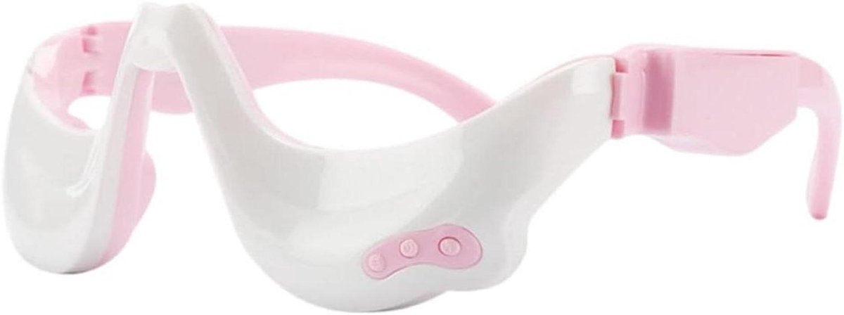 Oogmassageapparaat - Oogverlichter - Vermoeide ogen - Draagbare warmtefunctie - 14 x 12 x 3 cm