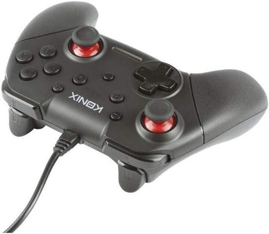 Bedrade Switch Pad - Gaming Controller - Spelbesturing - Ergonomisch Ontwerp - 15.5 x 6 x 11 cm - Zwart — afbeelding 2