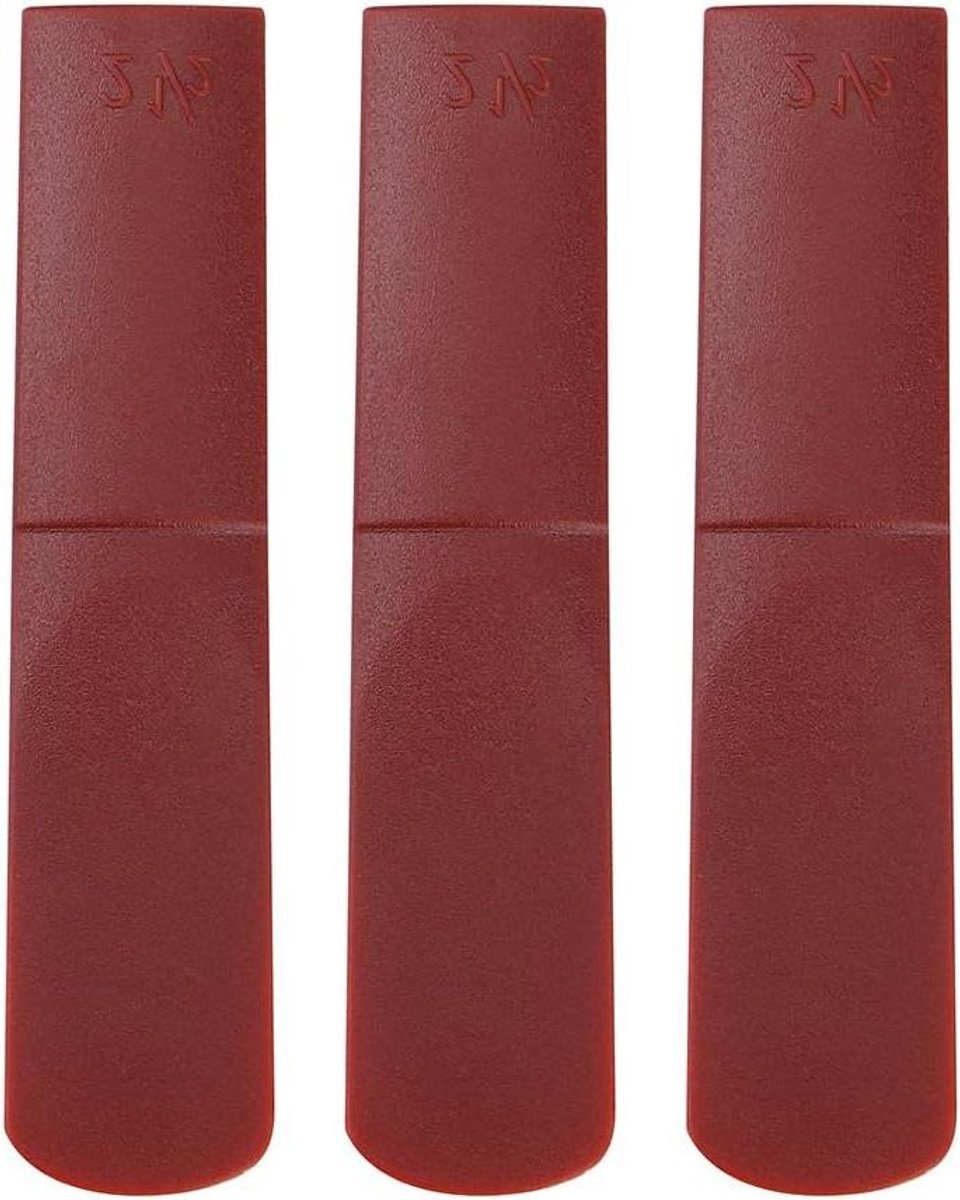 Saxofoon Rieten - Hars Rieten - Muziek Maken - Direct Gebruik - 3 Stuks - Rood