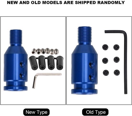 Pookknop Adapter - Schakelknop Adapter - Auto Interieur Upgraden - Universeel Ontwerp - 12x1.25 - Blauw — afbeelding 5