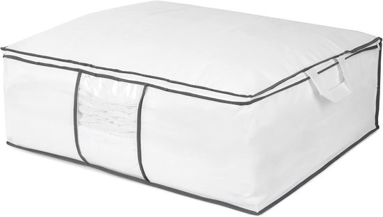 Dekbedhoezen Opbergzakken - Opbergtas Dekbed - Kleding Opbergen - 100% Hermetisch - 3 stuks - Wit — afbeelding 4