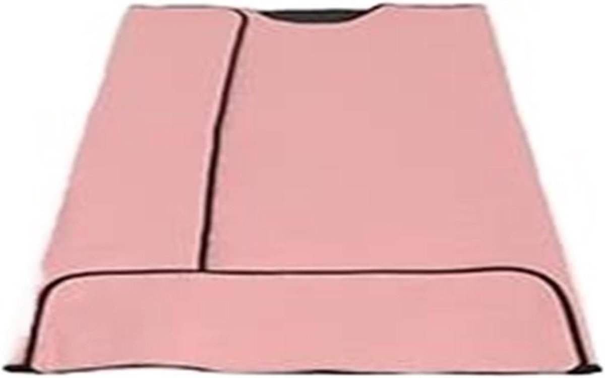 Infrarood Saunadeken - Lichaamstherapie deken - Ontspanning en herstel - 2 Zone controle - 180x180cm - Roze