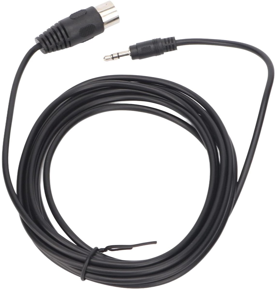 Audiokabel - DIN naar Jack - Muziekapparatuur Verbinding - Plug and Play - 3 Meter - Zwart