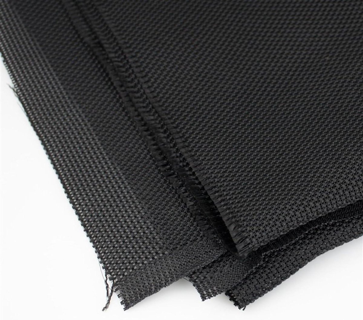 Antieke luidspreker akoestische mesh stijve stof doek rooster filter stof mesh doek luidspreker masker doek gezicht doek (0,5 x 1,5 m zwart)