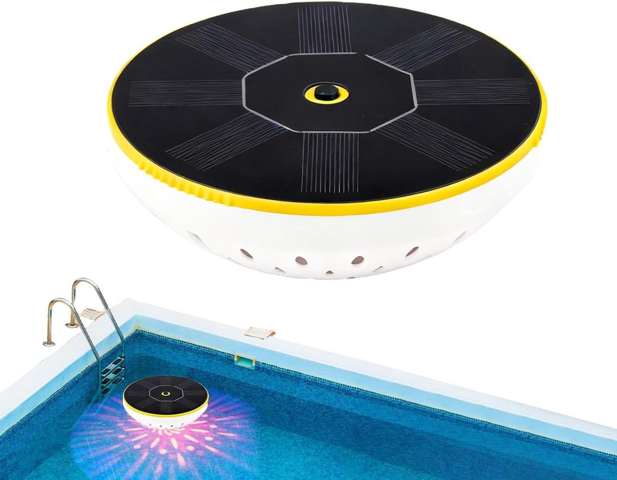 Zonne Zwembadverlichting – Drijvende Lampen – Buiten Sfeer – Kleurveranderend – 15x15x6.2 cm – Meerdere Kleuren Zonne Zwembadverlichting – Drijvende Lampen – Buiten Sfeer – Kleurveranderend – 15x15x6.2 cm – Meerdere Kleuren