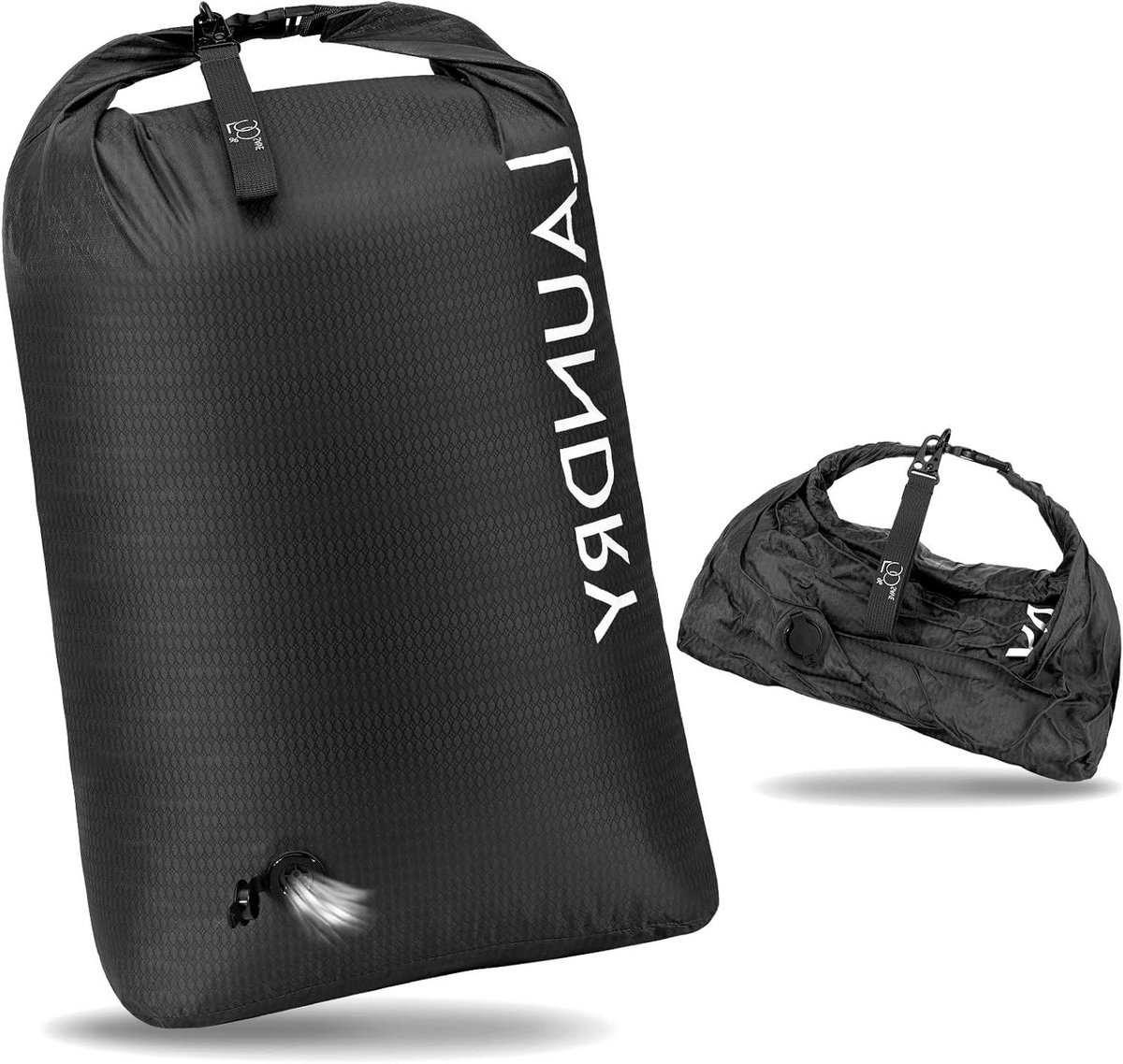 Reis Waszak - Vuile Kleding Tas - Ruimte Besparen - Vacuüm Compressie - Medium - Zwart