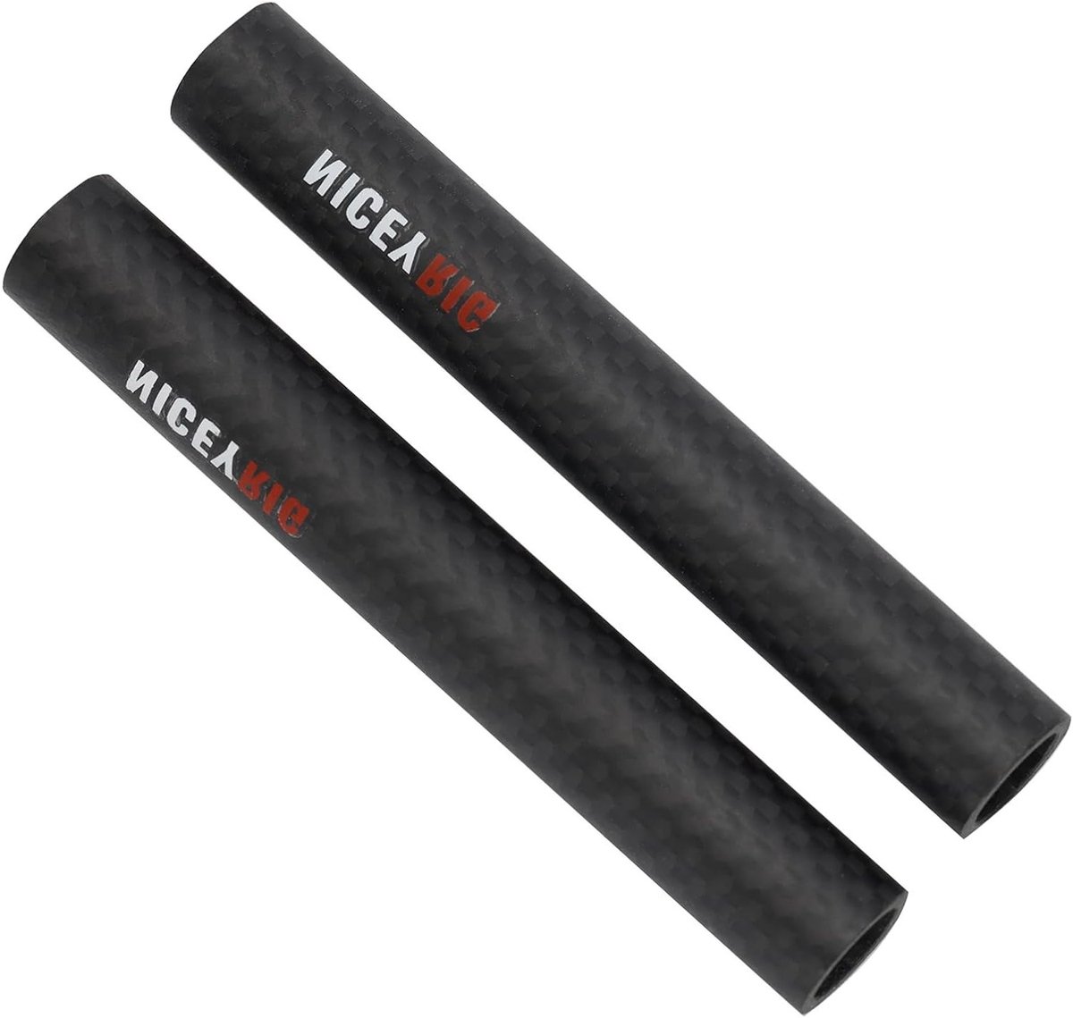 15mm Carbon Fiber Rods 10cm voor Rod Clamp, Matte Box en Follow Focus - Perfect voor DSLR Shoulder Rig en Rail Support System (2PCS)