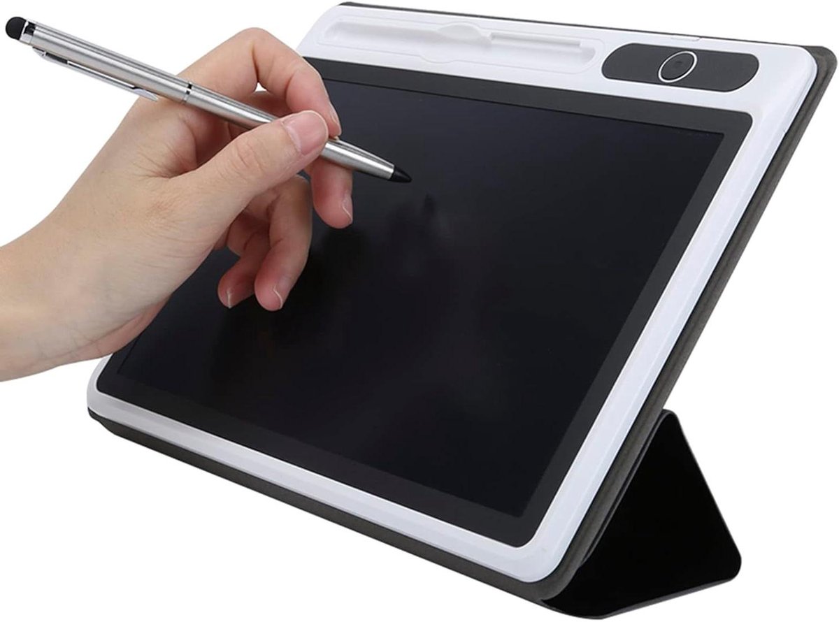 LCD Schrijftablet - Notitieblok Digitaal - Notities Maken - Stof en Inktvrij - 9 Inch - Zwart