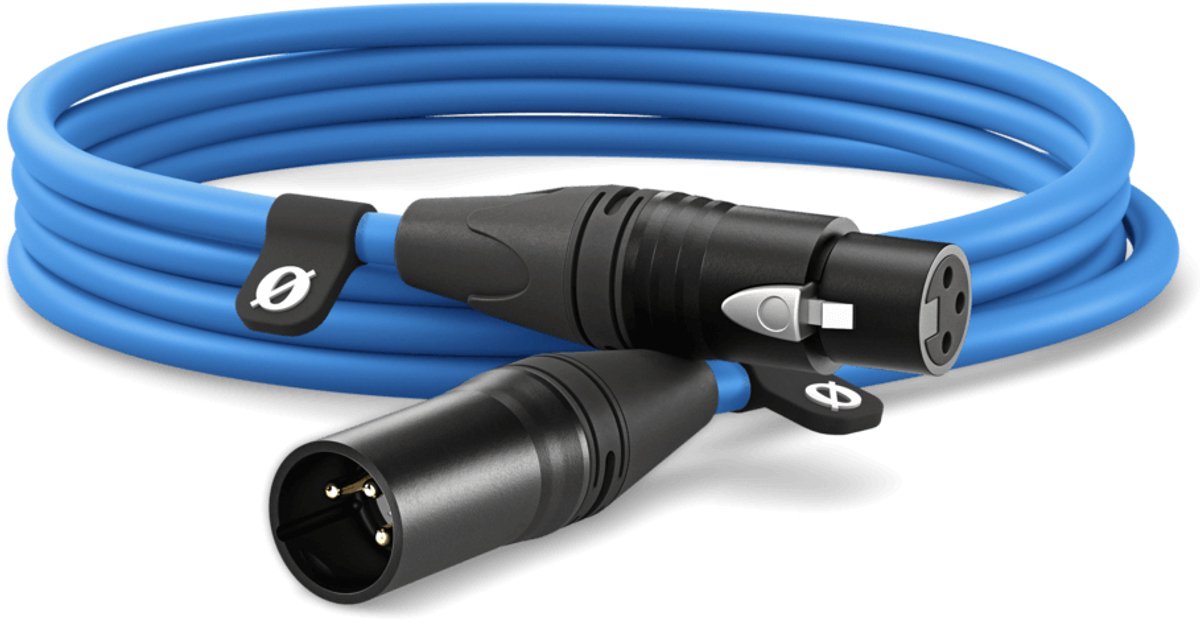 Rode XLR3M Blauw