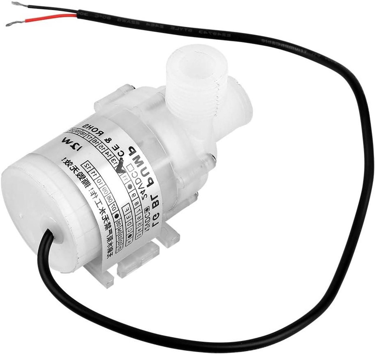 Waterpomp - Dompelpomp - Water Circulatie - Energiezuinig Ontwerp - 35 m Lift - Wit