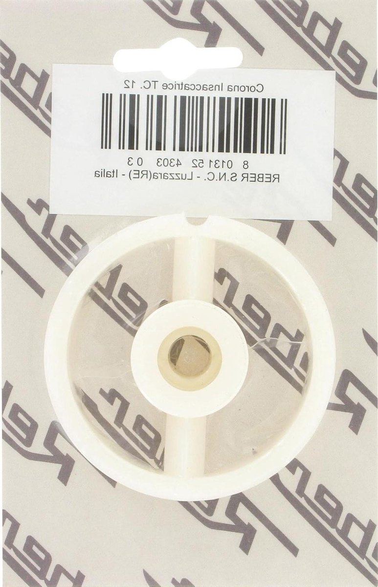 Keukenhulp Vlees - Hakmolen Onderdeel - Vlees Malen - Nylon Centrier - 70 mm - Zilver
