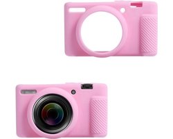 Titel: Siliconen Camerabeschermhoes voor Sony ZV-1F/ZV-1 II/ZV-1M2 – Krasbestendig en Slanke Pasvorm (Roze)
