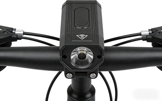 VHV - Fiets voorlamp - stuurverlichting voor fiets - 800 lumen - USB oplaadbaar - IPX6 waterdicht - 5 lichtstanden - voor nachtritten, stadsfiets, racefiets en mountainbike — afbeelding 4
