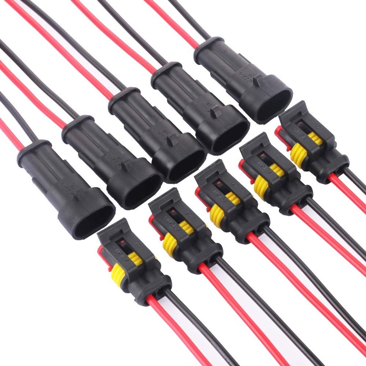 IMstore - Waterproof Connector - Automotive Wire Connectors - Geschikt voor voertuigen - 2-polig - 10 cm kabel - Perfect voor auto en motor