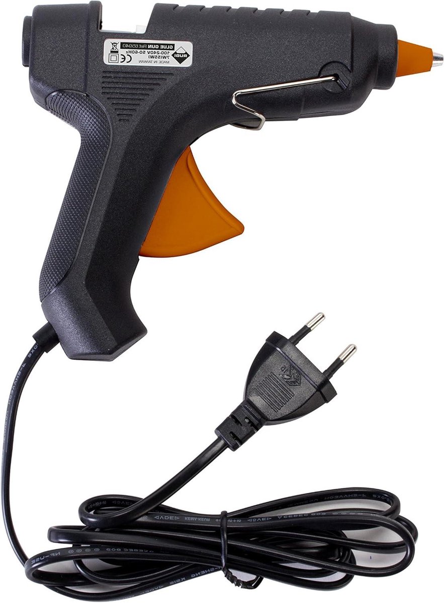Lijmpistool - Hete lijm - Klus & Hobby - Snel opwarmend - 55 Watt - Zwart