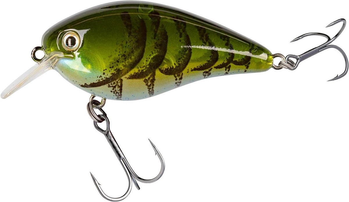 Kunstaas Vissen - Crankbait Lokaas - Vissen in ondiep water - Hard Knock rammelaar - One size - Maansap
