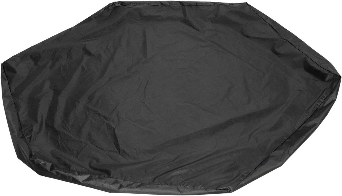 Kinderzandbakhoes - Zandbak afdekking - Zandbak beschermen - Waterdicht Polyester - 140x110x20 cm - Grijs