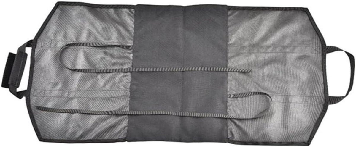 Houtopslag Tas - Draagzak - Open Haard - Grote Capaciteit - 41x31cm - Zwart