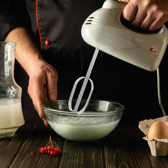 Handmixer Kloppers Accessoires Rvs Handmixer Vervangende Kloppers Elektrische Mixer Onderdelen Accessoires Voor van Merkloos — afbeelding 3