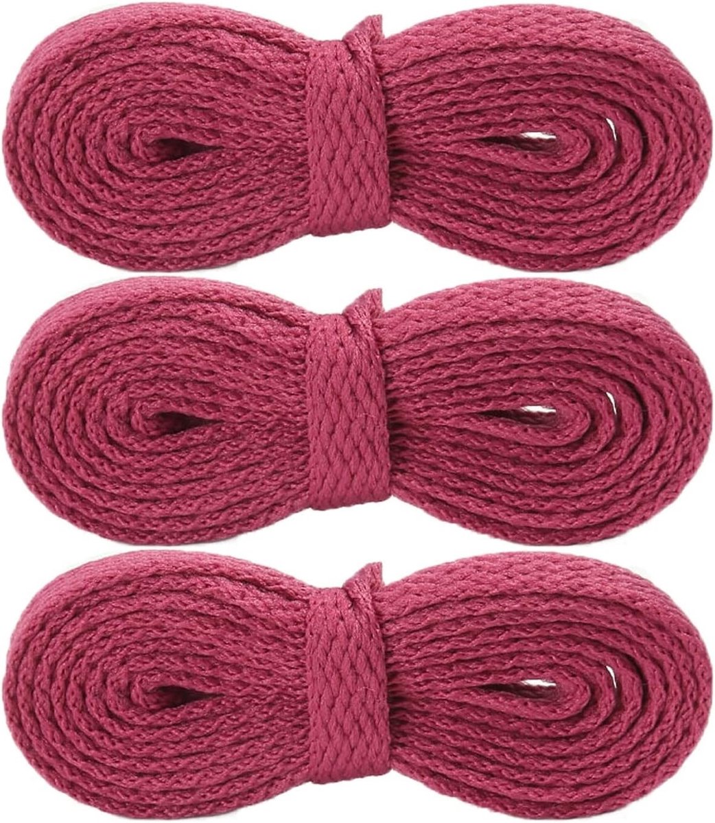 Duurzame Vervangende Sportschoenveters - 8mm Brede Kleurige Veters voor Wandelschoenen en Trainers