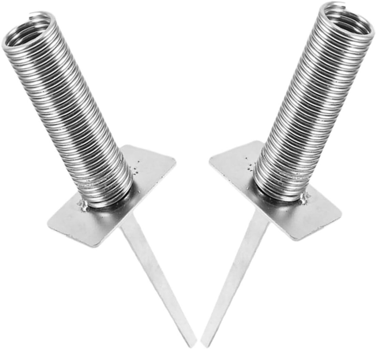 Voetbal Trainingspennen - Veldmarkers - Sportveld Markeren - Stabiele Grondbevestiging - 25.5 cm Lengte - Zilver