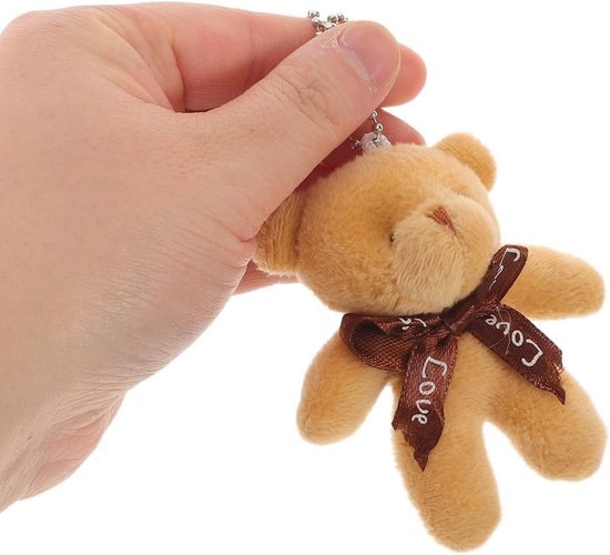 Mini Knuffelbeer Sleutelhangers - Pluche Beertjes Hangers - Tas Decoratie - Zacht Pluche Comfort - 85 cm - Diverse kleuren van MINI — afbeelding 4
