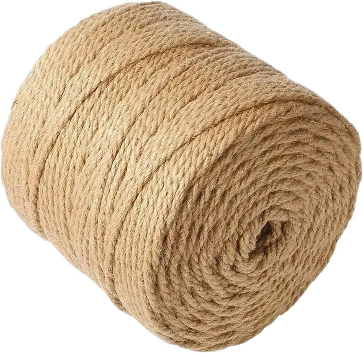 Tuin Touw - Jute Koord - Ambachtelijk Gebruik - Duurzaam Materiaal - 100 Meter - Natuurlijk