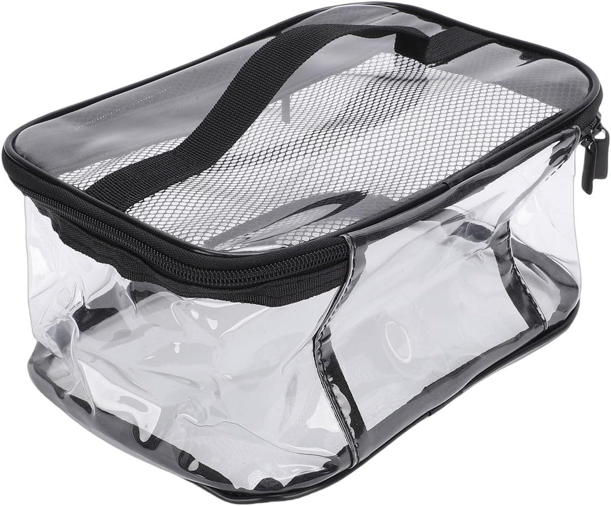 Speelgoed Opbergzak - Opbergtas Speelgoed - Speelgoed Organiseren - Doorzichtig Waterdicht PVC - 25x20x5 cm - Transparant