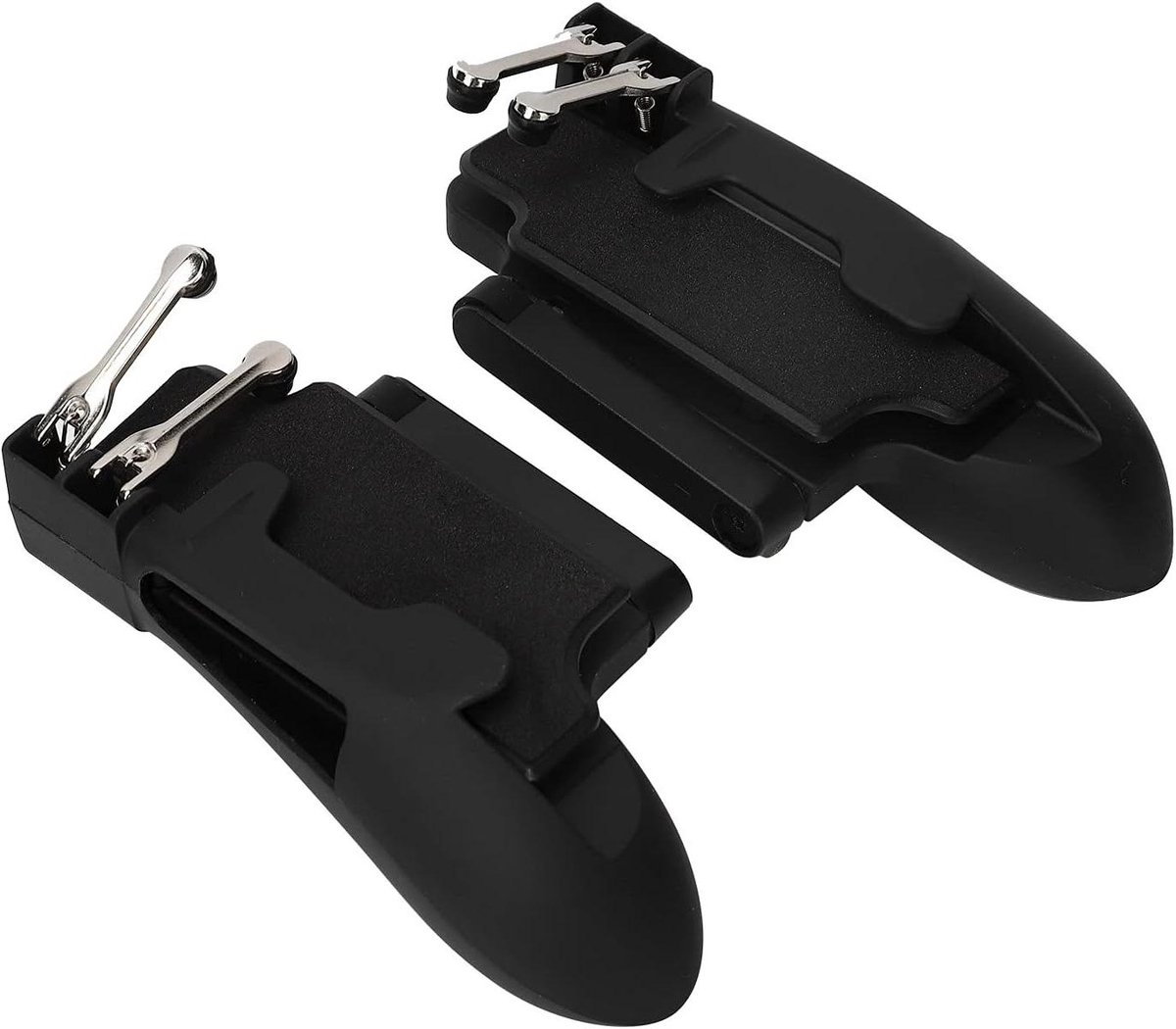 Tablet Gamepad Controller - Mobiele Gameliefhebbers - Mobiel Gamen - Zes Vinger Bediening - Tot 10 mm dikte - Zwart