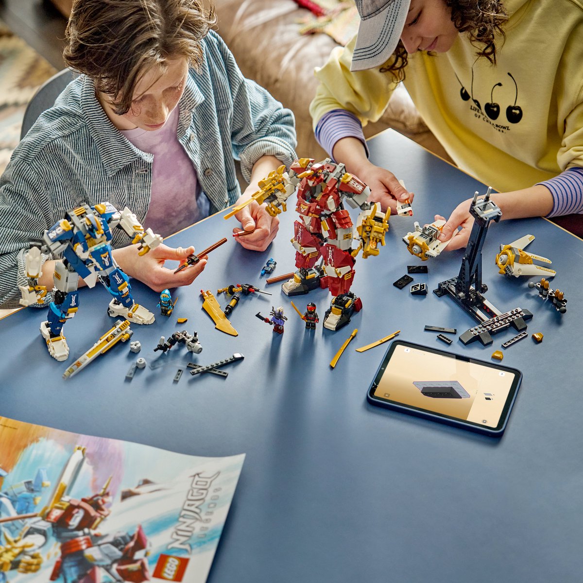 LEGO NINJAGO De Twee Torenhoge Mecha Bouwpakket voor Kinderen met Actiefiguren 71870 – foto 3