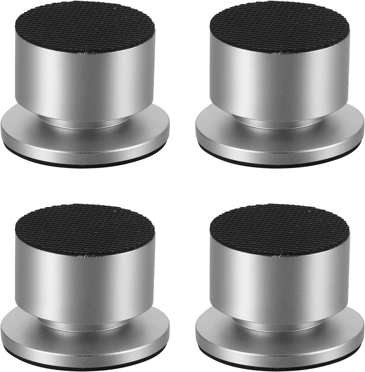 Luidspreker Voetjes - Audio Dempers - Geluid Verbeteren - Trillingen Dempend - 4.5 cm - Zilver