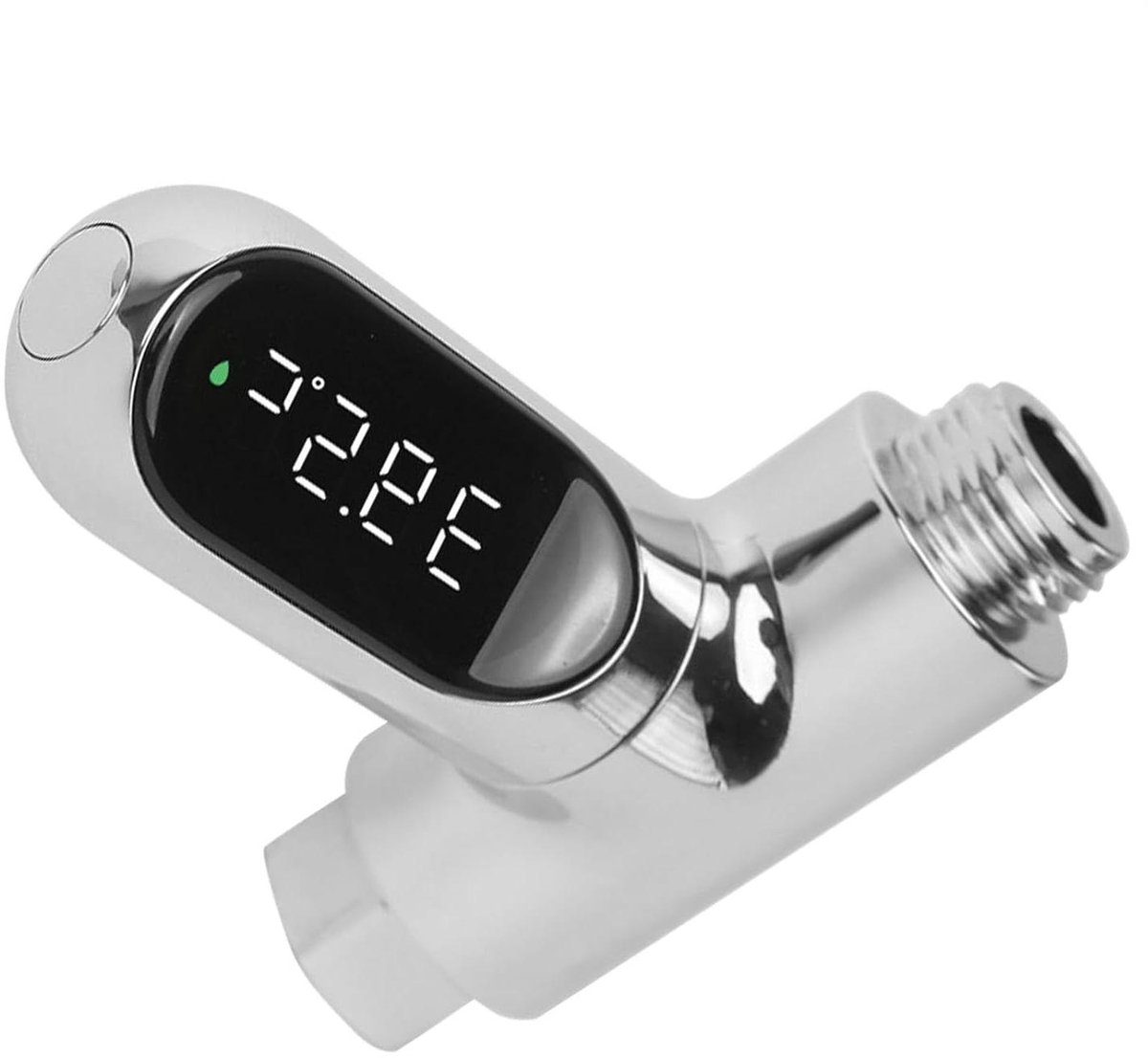 Douche Thermometer - Badmeter Display - Veilige Temperatuur - Intelligente Kleurindicator - 0-100°C - Zilver