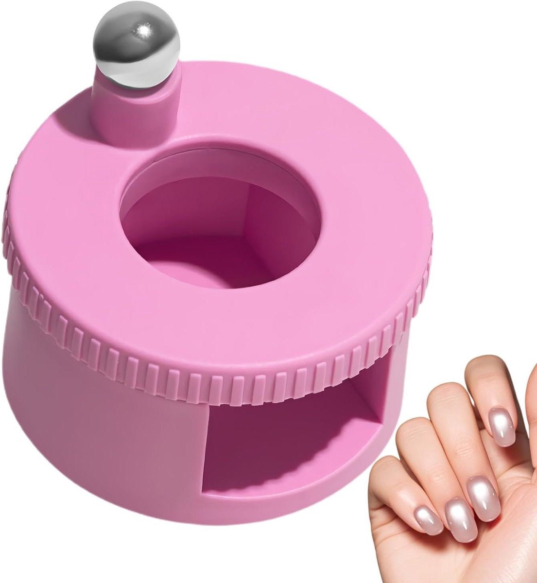 Magnetisch nageldesign-gereedschap, roterende magneettool voor cat-eye-effecten, professioneel manicure-accessoire, patroon, magneetstaaf, , ideaal voor beginners en nagelstudio's