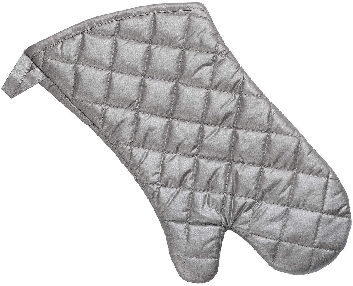 Ovenwanten - Keukenwanten - Veilig Koken - Warmte-geïsoleerd - 31 cm - Grijs