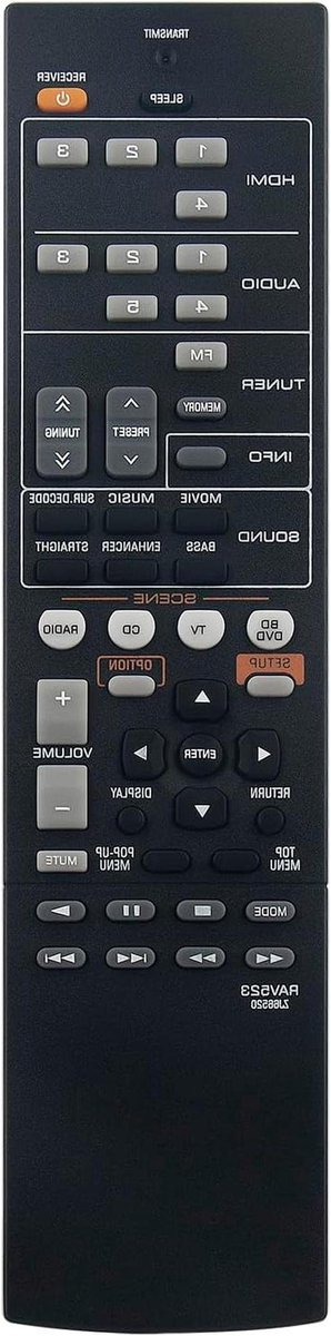 Afstandsbediening - Universele Controller - Home Cinema Bediening - Infrarood Connectiviteit - Compact Formaat - Zwart
