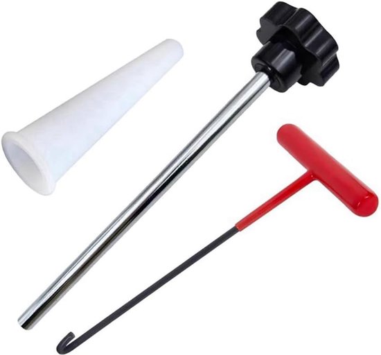 Ventiel Vervangingsgereedschap - Bandengereedschap Ventielkern - Banden Repareren - Snelwissel Set - 13 Stuks - Zwart — afbeelding 5